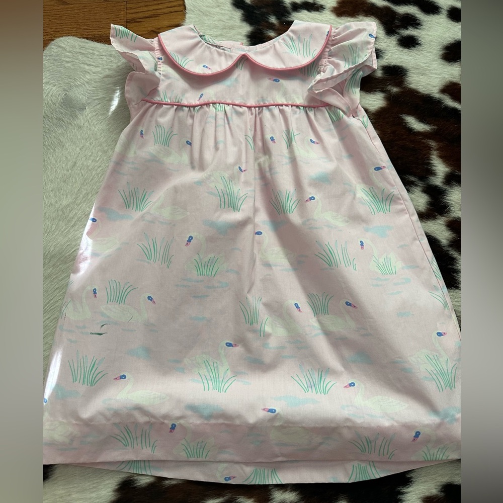 TBBC Swan Dress 4T EUC
